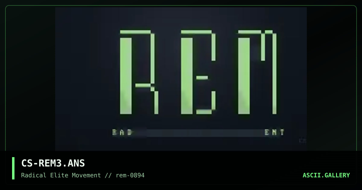 CS-REM3.ANS, by casper, 1994