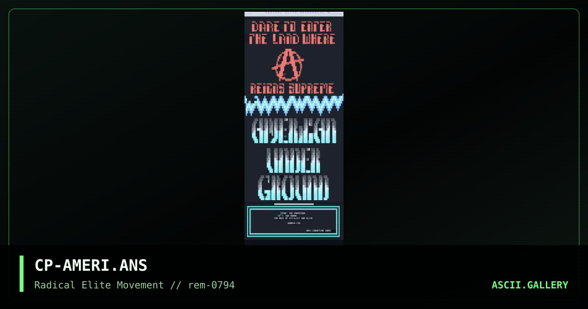CP-AMERI.ANS, by coruption, 1994