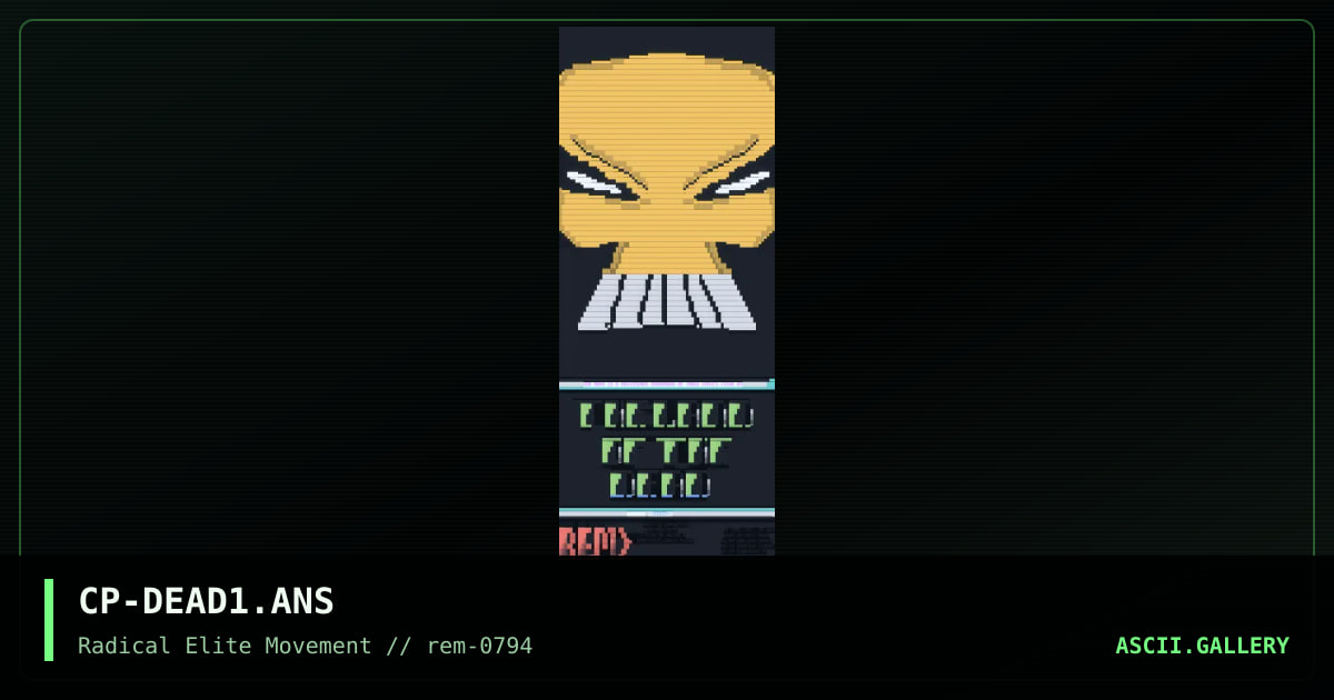 CP-DEAD1.ANS, by coruption, 1994