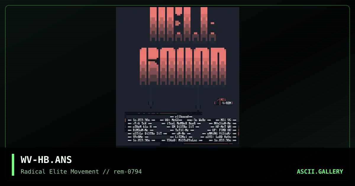 WV-HB.ANS, by wolverine-rem, 1994