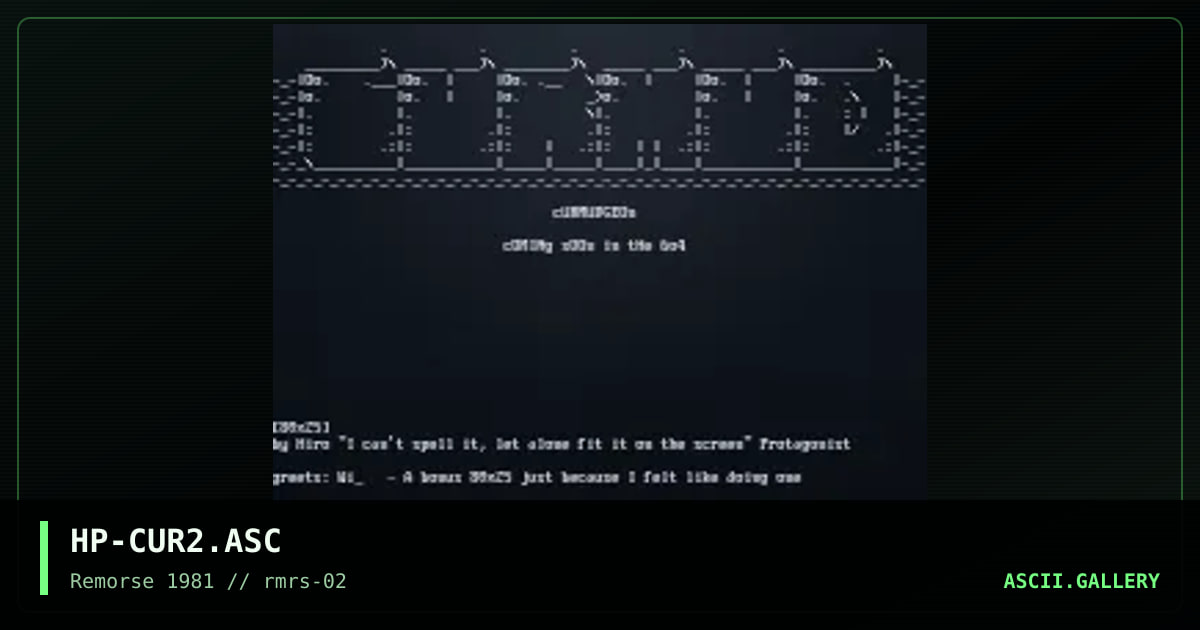 HP-CUR2.ASC, by hiro protagonist, 1994