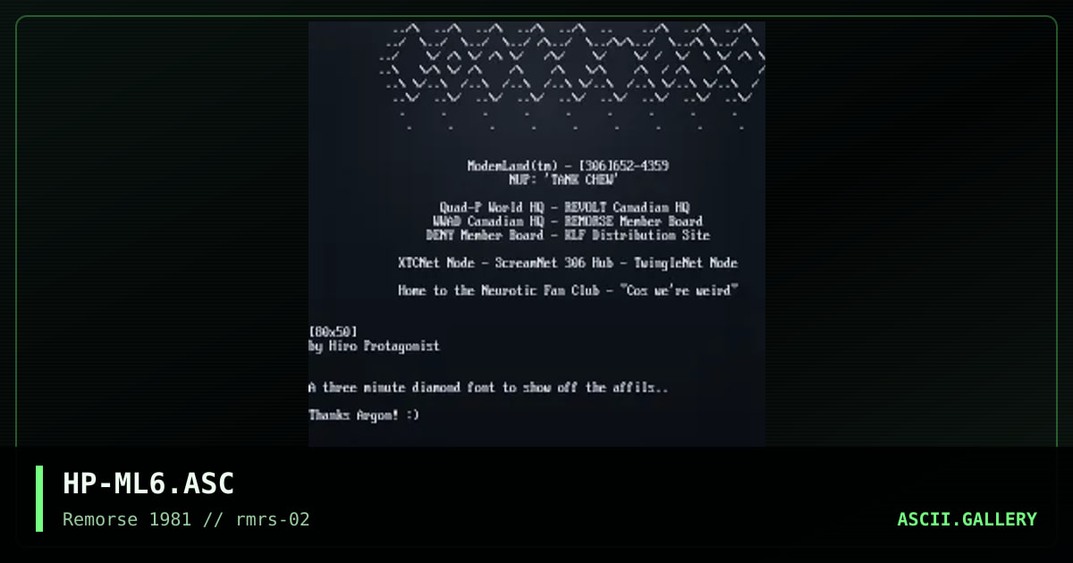 HP-ML6.ASC, by hiro protagonist, 1994