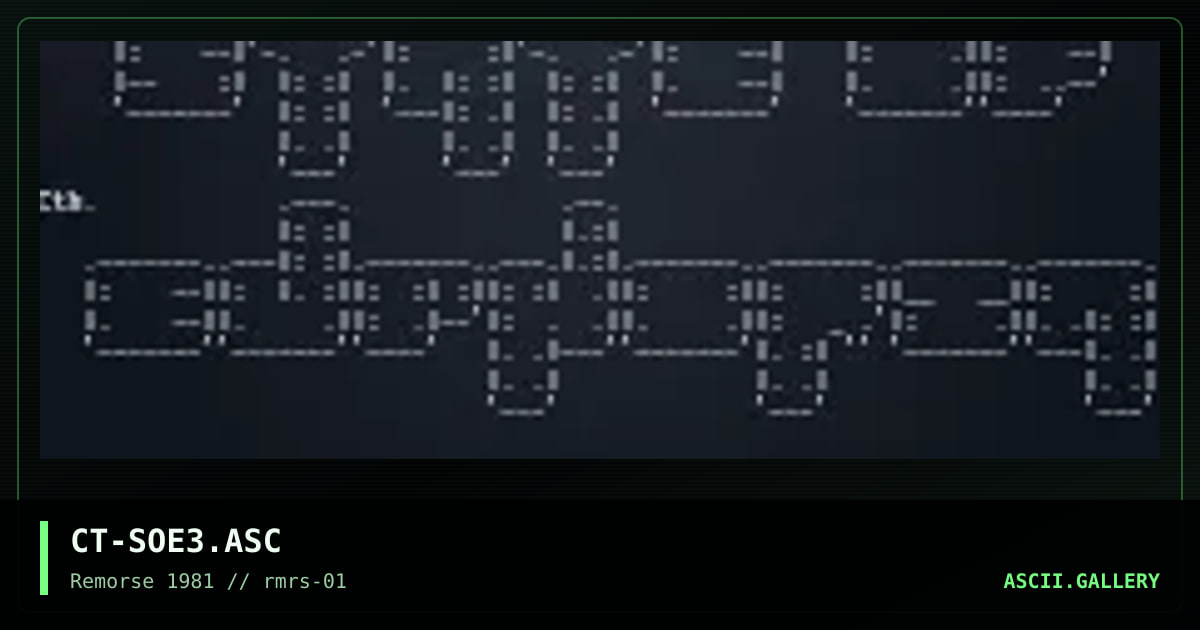 CT-SOE3.ASC, by cthulu rmrs, 1994