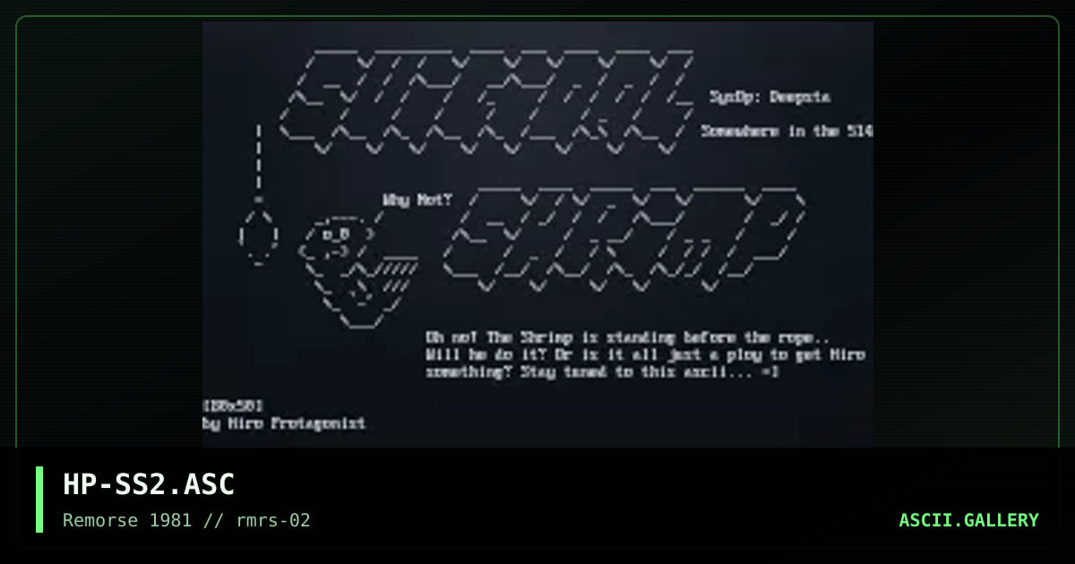 HP-SS2.ASC, by hiro protagonist, 1994