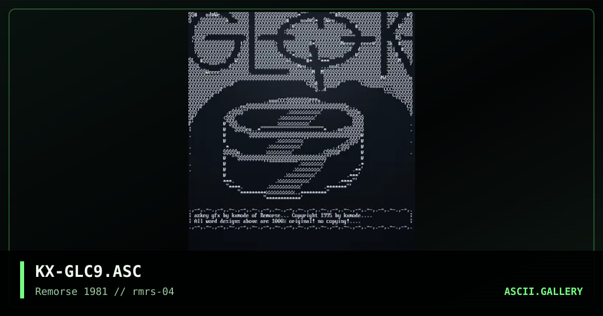 KX-GLC9.ASC, by kxmode, 1995
