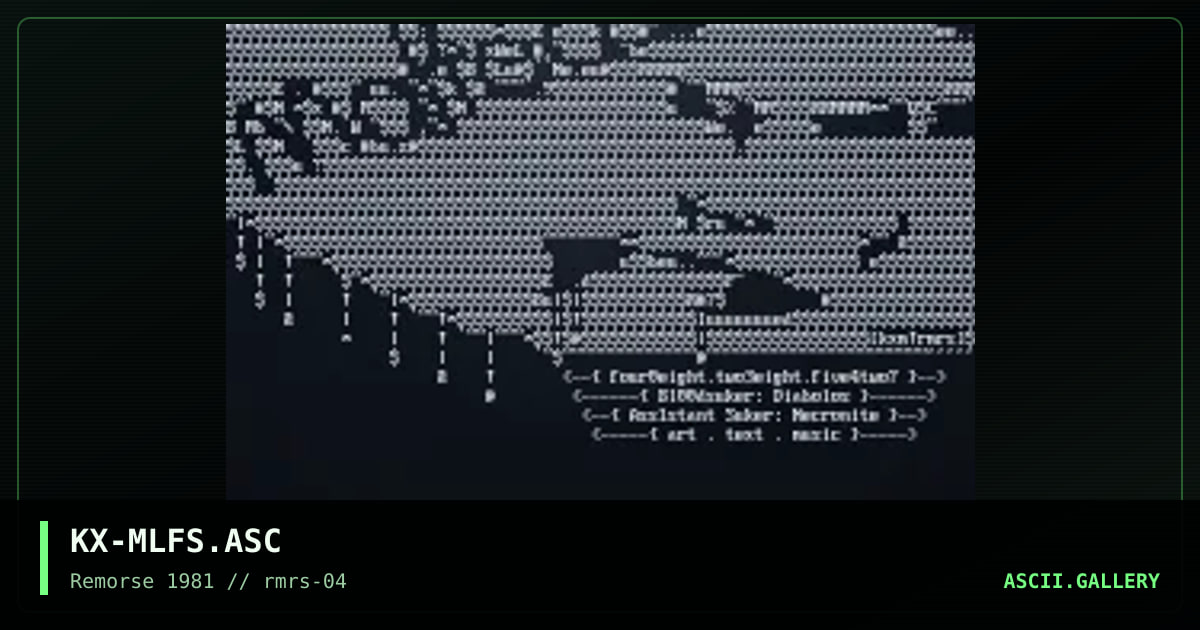 KX-MLFS.ASC, by kxmode, 1995