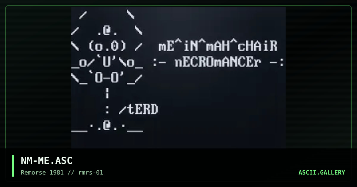 NM-ME.ASC, by necronite, 1994