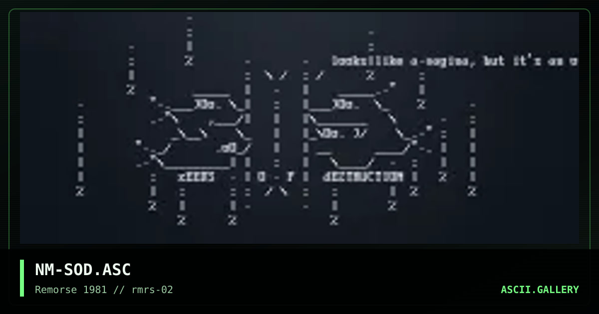 NM-SOD.ASC, by necromancer, 1994