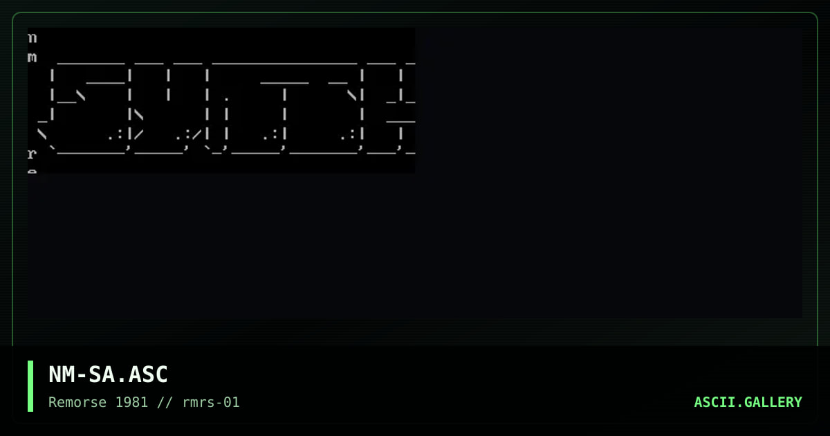 NM-SA.ASC, by necronite, 1994