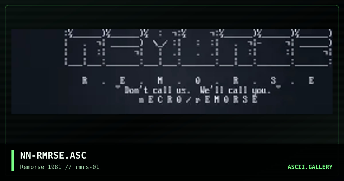 NN-RMRSE.ASC, by necronite, 1994