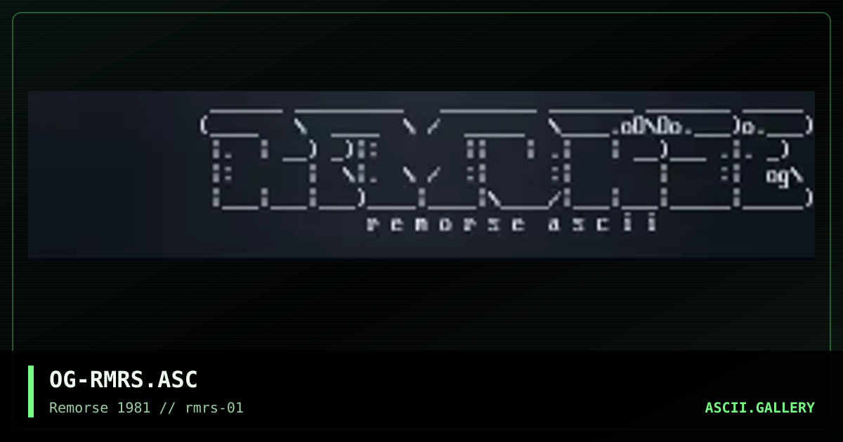OG-RMRS.ASC, by ogre, 1994