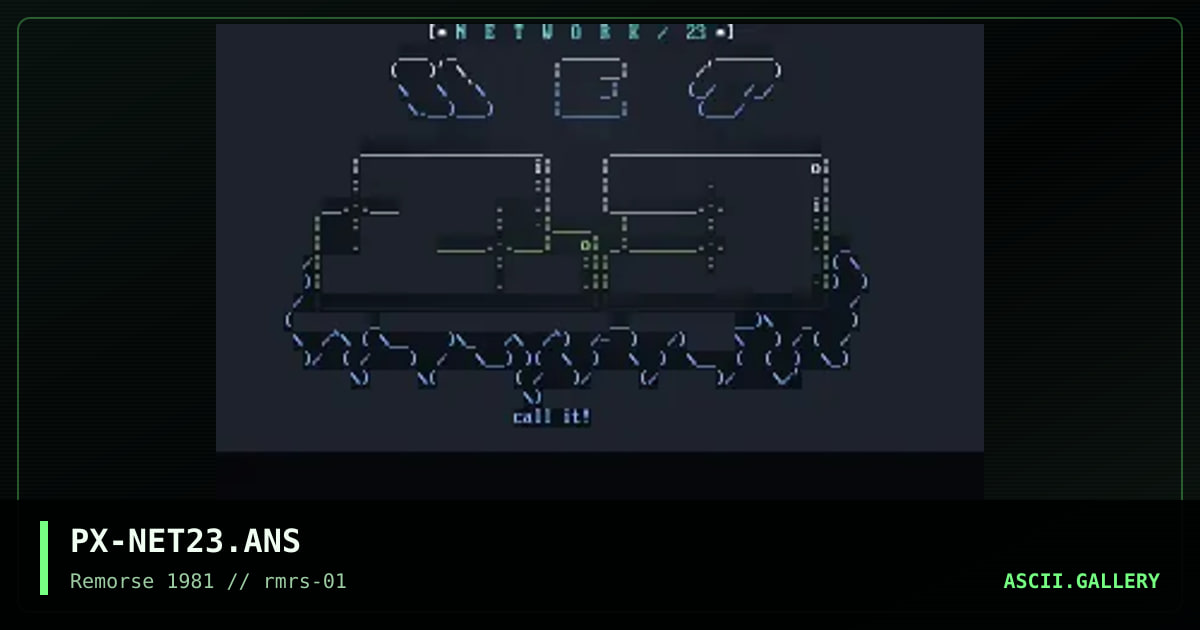 Network 23, by phaser x, 1994