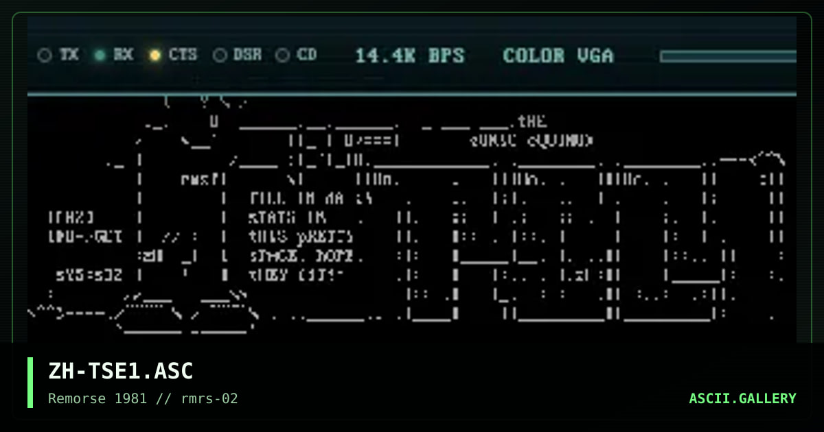 ZH-TSE1.ASC, by zipperhead, 1994