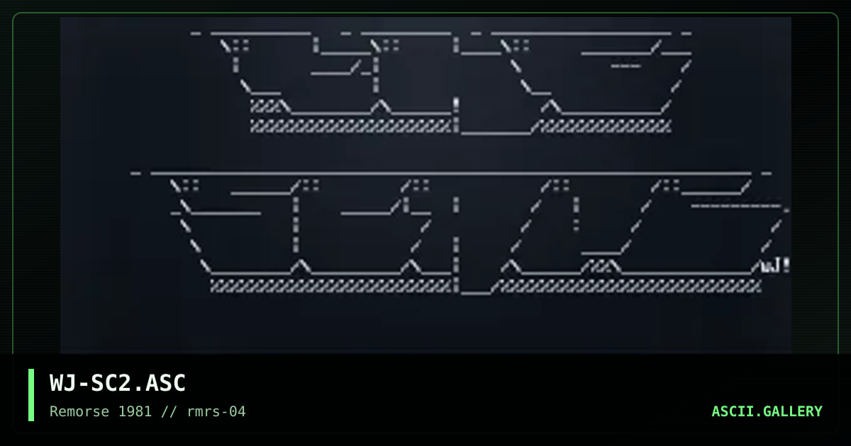 WJ-SC2.ASC, by woj, 1995