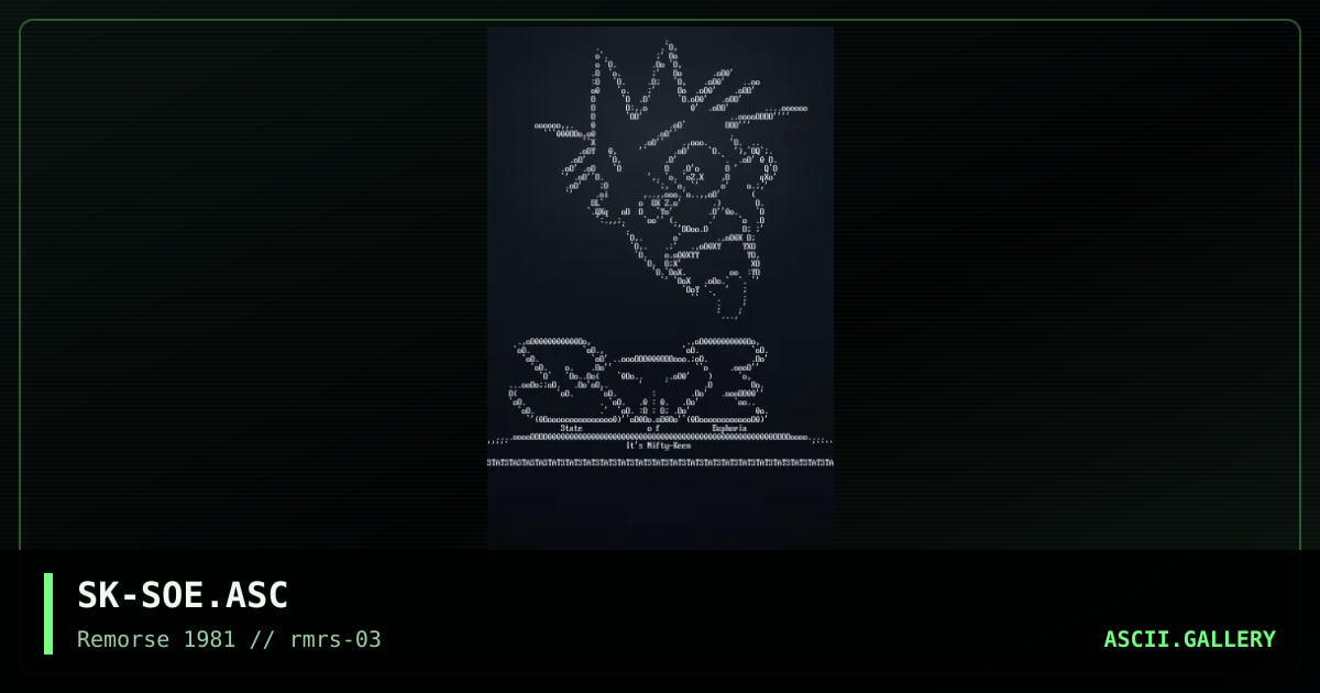 SK-SOE.ASC, by skitzo, 1995