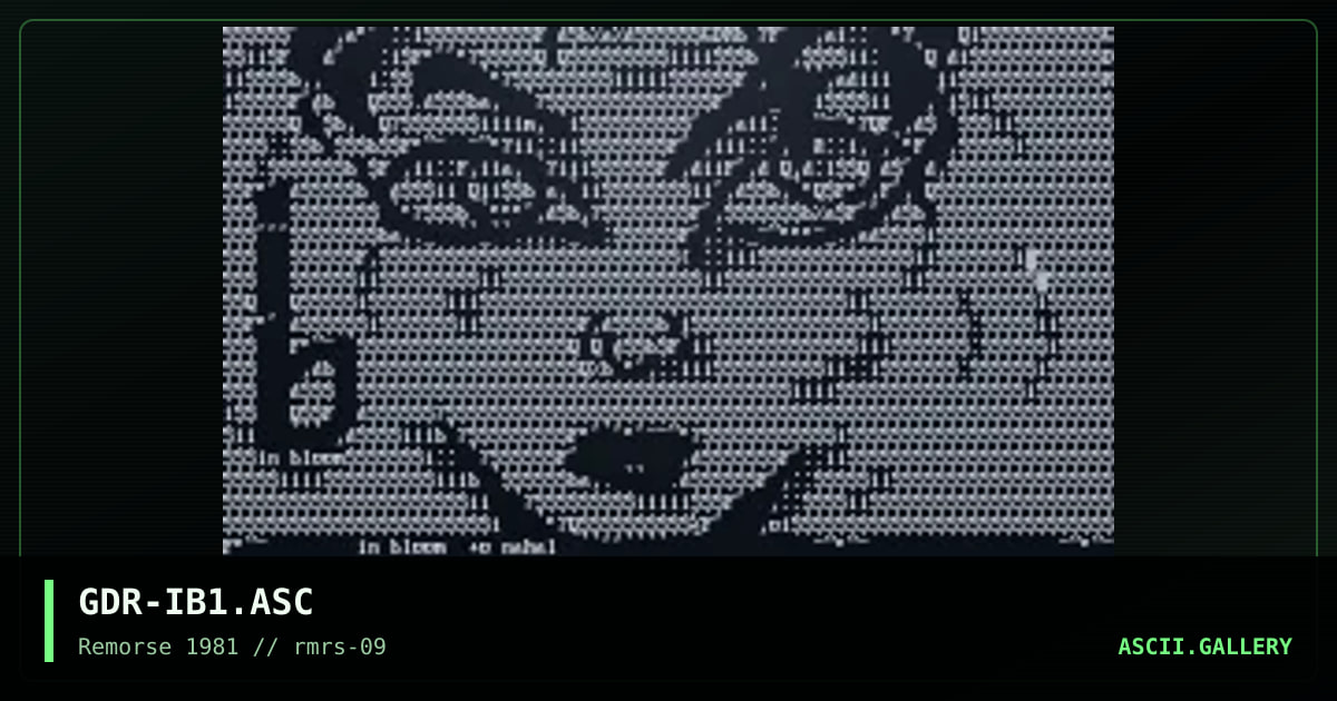 In Bloom, by gravedancer, 1997