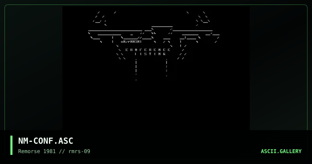 BBS Conferences (free for use), by necromancer, 1997