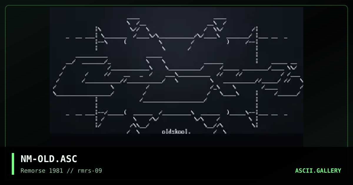 Oldskool, by necromancer, 1997