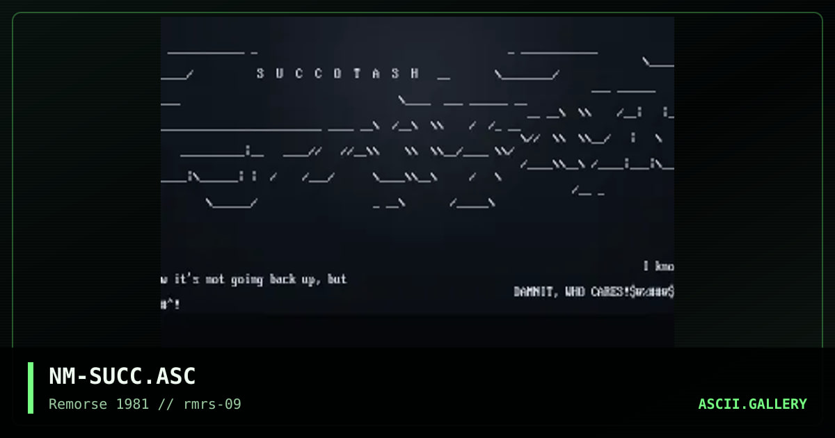 Succotash, by necromancer, 1997