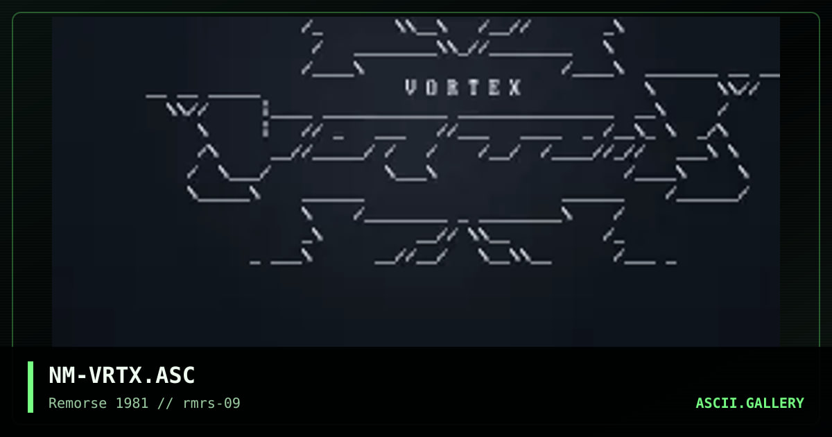 Vortex, by necromancer, 1997