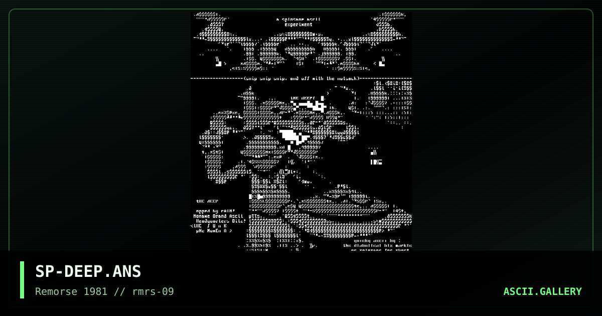 The Deep, by spinsane, 1997