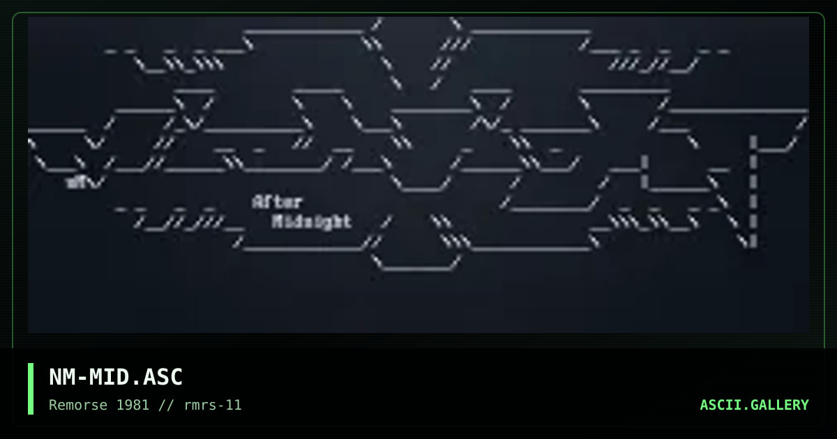 After Midnight, by necromancer, 1997