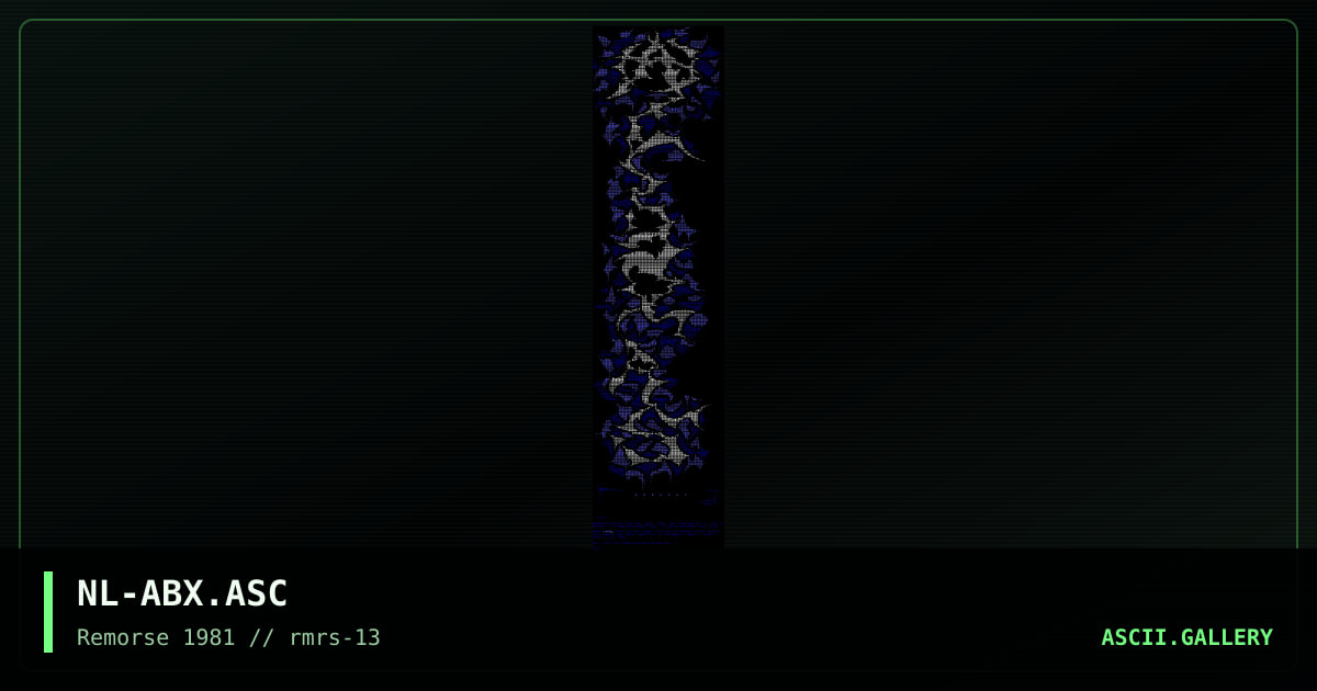 Abraxas, by nahal, 1997