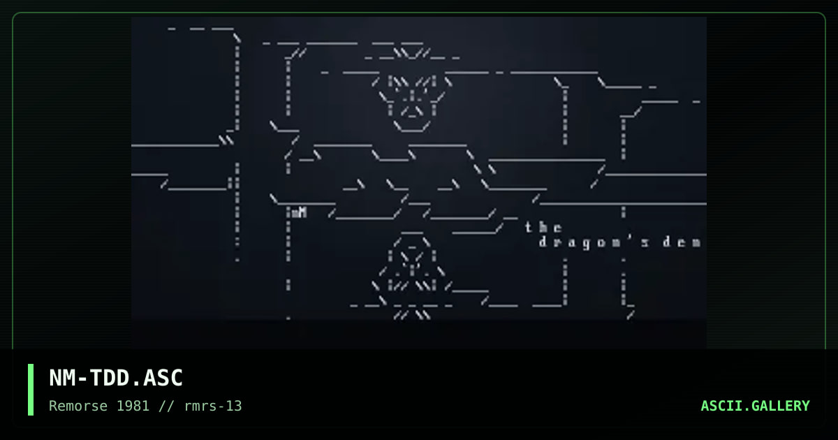 The Dragon's Den, by necromancer, 1997