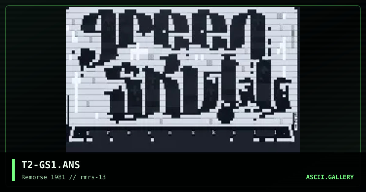 Greenskull, by terminator2, 1997