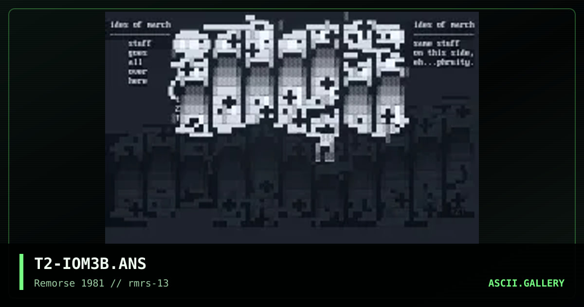 Ides of March (zwei), by terminator2, 1997