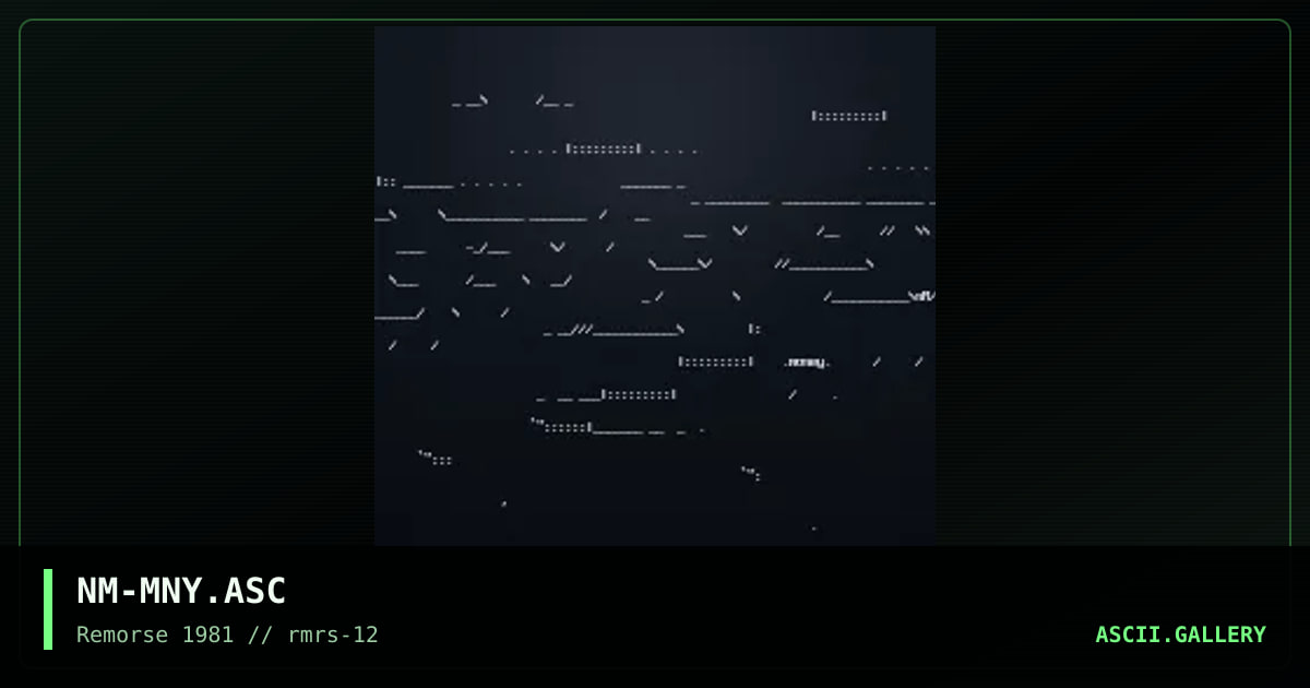 Money, by necromancer, 1997