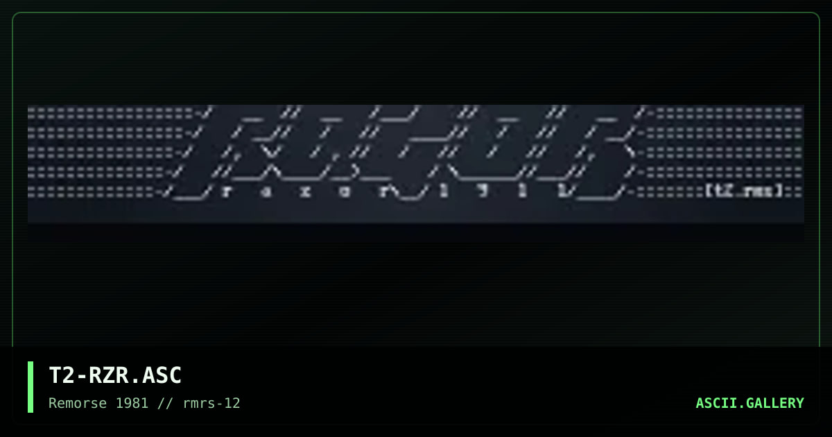 Razor 1911, by terminator2, 1997