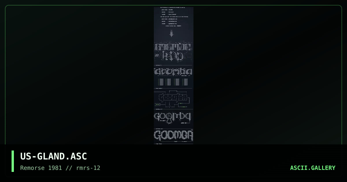 Logo Cluster - Gland, by skatter, point blank, insight, 1997