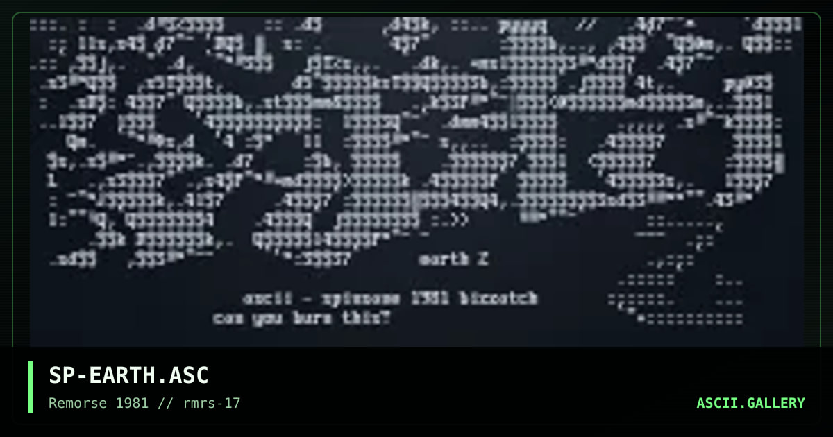 SP-EARTH.ASC, by spinsane, 1997