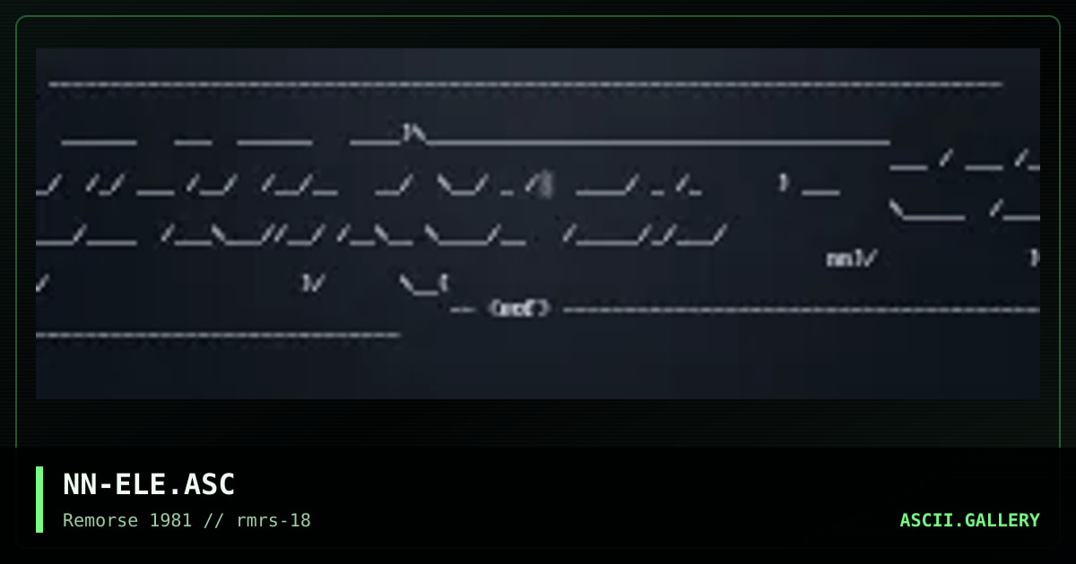 Elektroson Sig, by necronite, 1997