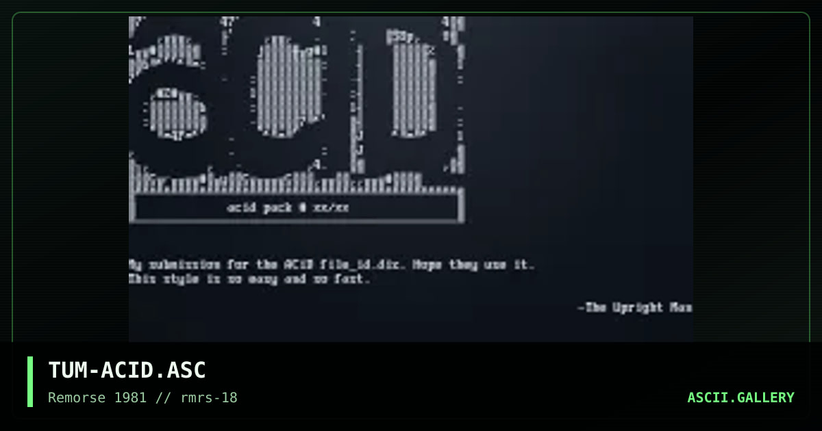 ACiD File_ID, by the upright man, 1997