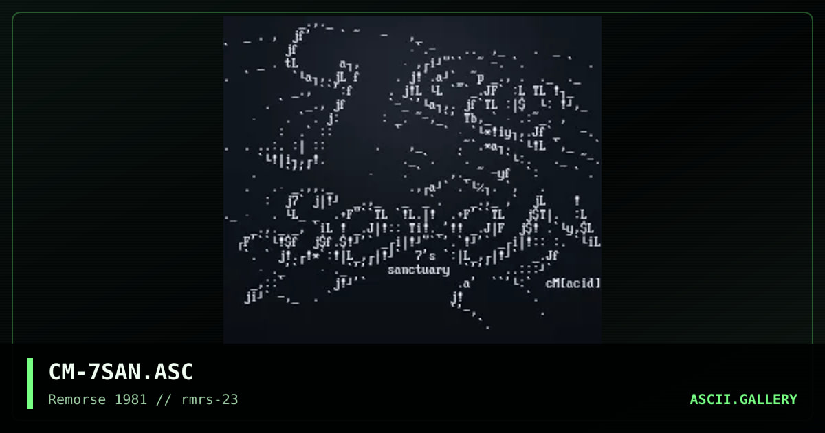 CM-7SAN.ASC, by computer man, 1998