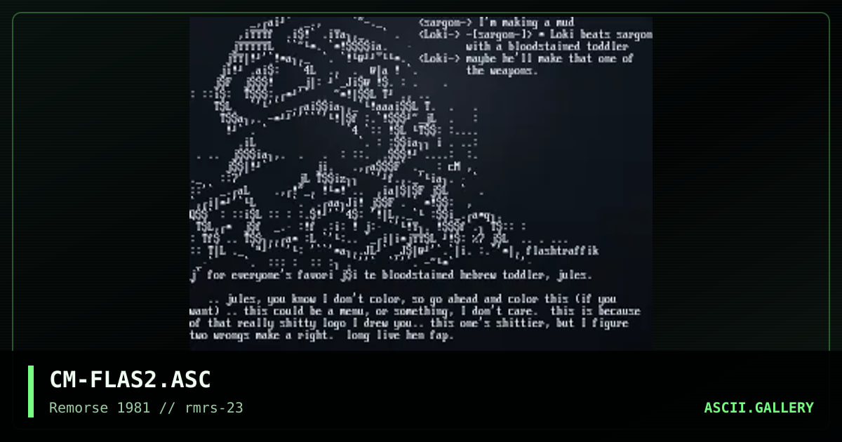 CM-FLAS2.ASC, by computer man, 1998