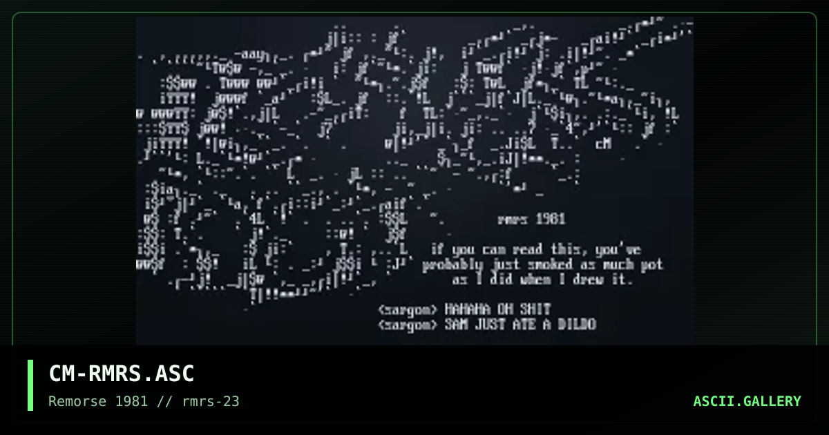 CM-RMRS.ASC, by computer man, 1998