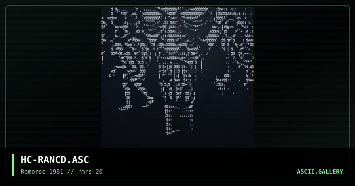 Rancid, by hex corrupt, 1998