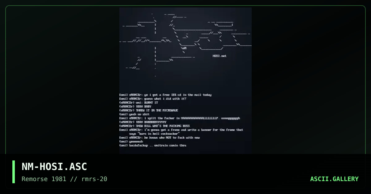 HOSI.net, by necromancer, 1998