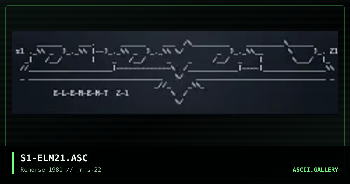 Element 21, by subsonic, 1998