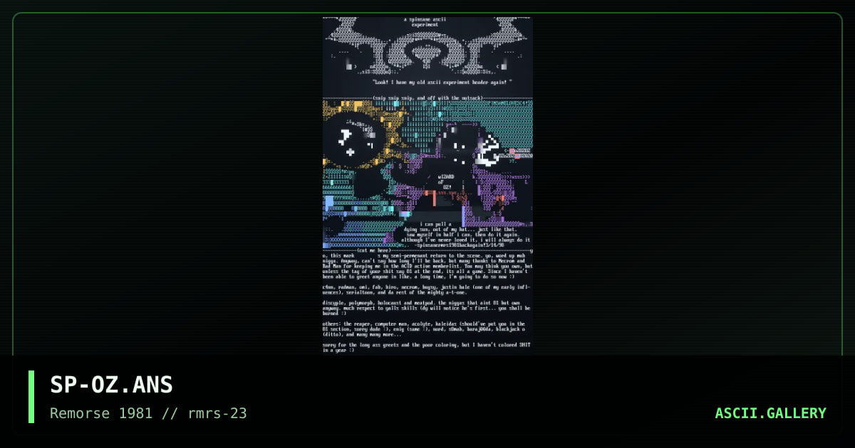 SP-OZ.ANS, by spinsane, 1998