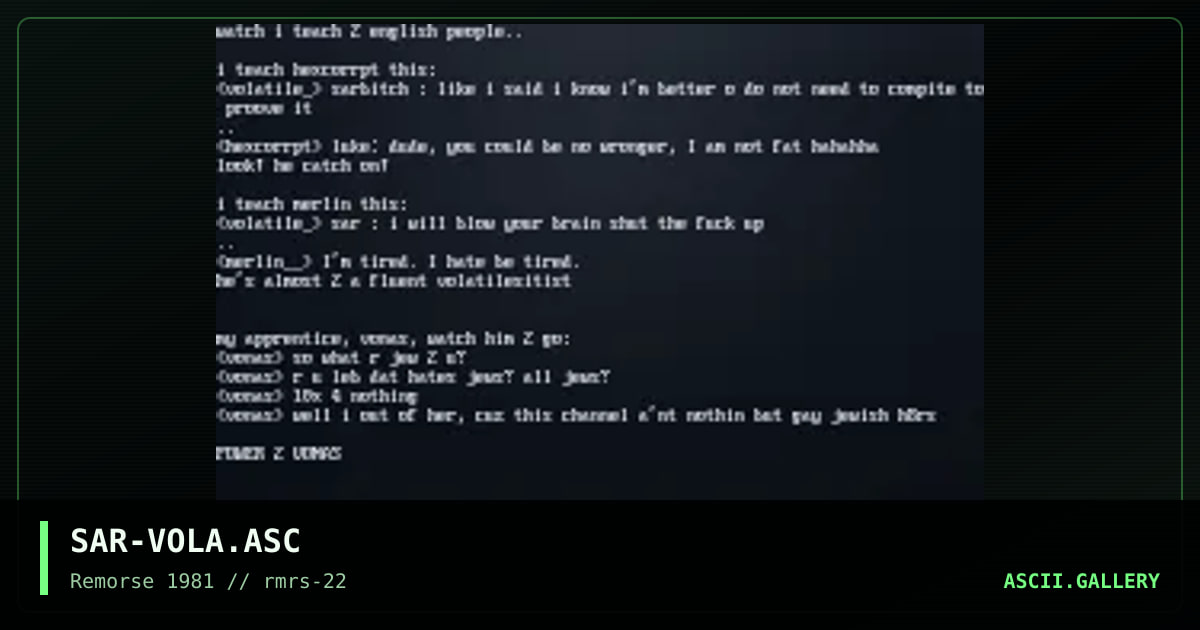 English 101, Professor Volatile, by sargon, 1998