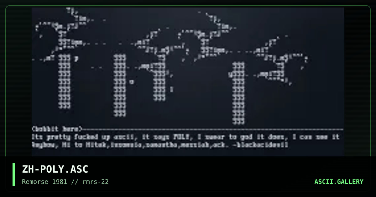 Poly, by zerohour, 1998