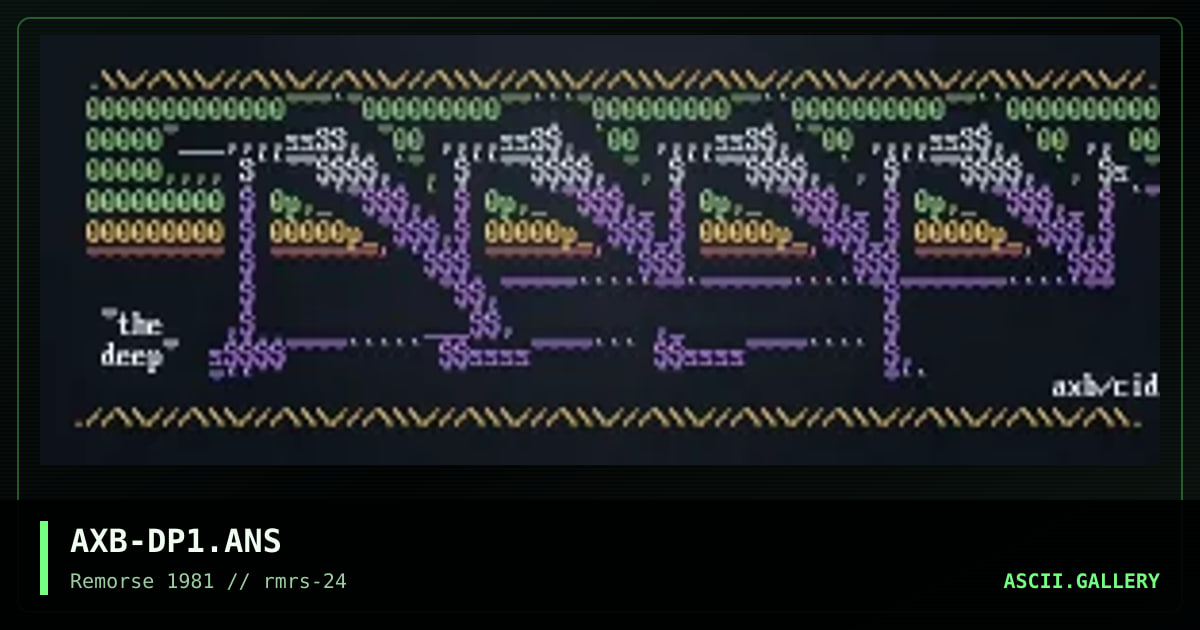 AXB-DP1.ANS, by axb, 1998