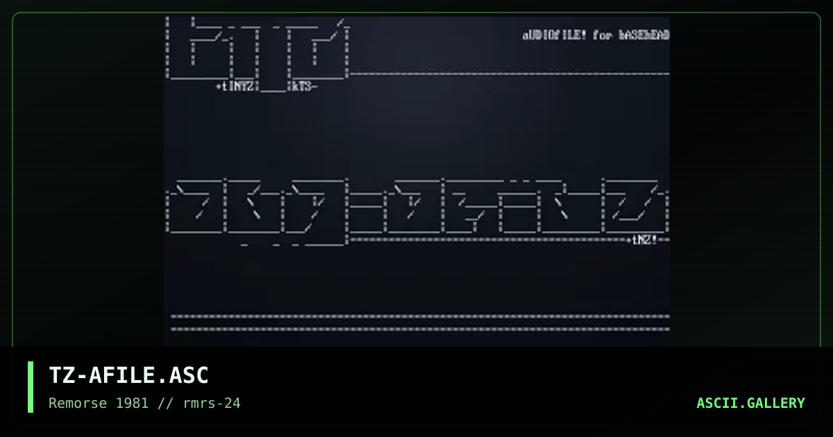 TZ-AFILE.ASC, by tinyz, 1998