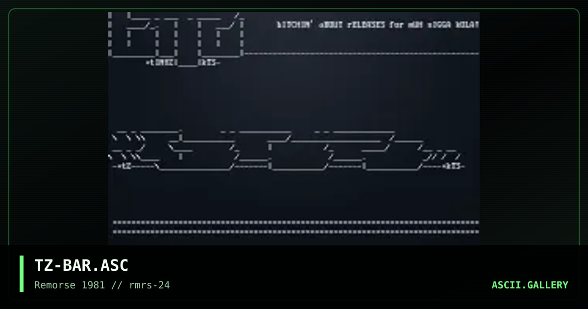 TZ-BAR.ASC, by tinyz, 1998