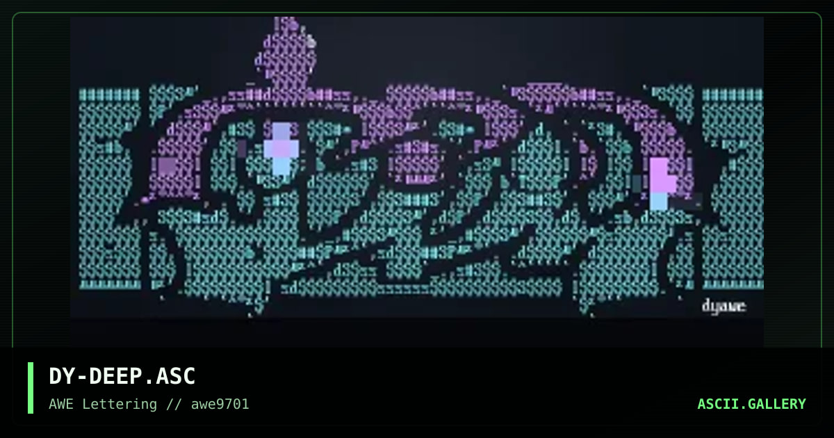 Deep, by discyple, 1997