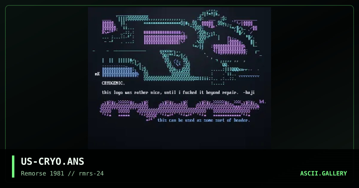 US-CRYO.ANS, by haji, 1998